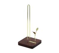 Porte essuie-Tout, Porte Rouleau de Cuisine, Support de Rouleau d'essuie-Tout en Bois, Support de Film Plastique for comptoir de Cuisine, Facile à déchirer d'une Seule Main(Gd1)