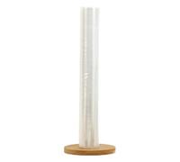 Porte Essuie Tout - Porte-Rouleau D'essuie-Tout Debout en Bois | Support pour Rouleaux | Support Serviettes en Papier À Base Antidérapante | Range Rouleau pour Cuisine Et Table À Manger