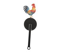 Porte-essuie-Tout Vertical Coq en Fer pour Comptoir la Cuisine