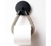 Porte-Essuie-Tout Vintage En Coton Et Lin - Support Mural Sans Perçage Pour Salle De Bain Et Cuisine, Design Élégant Et Multifonctionnel