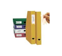 Porte étiquette 3L adhésive polypropylène 25x75 - Blister de 12