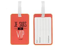 Porte-étiquette à bagage JET LAG lot de 2
