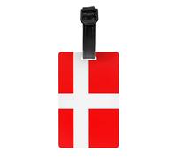 Porte-étiquette drapeau danois du Danemark pour protéger votre vie privée et est un must have pour les voyages et est durable