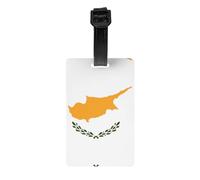 Porte-étiquette drapeau de Chypre pour protéger votre vie privée et est un must have pour les voyages et est durable