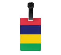 Porte-étiquette drapeau de l'île Maurice pour protéger votre vie privée et est un must have pour les voyages et est durable