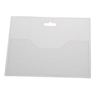 Porte-étiquette EUROPEL ouvert à l'avant 90 x 60 mm 24 pièces transparent