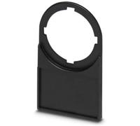 Porte-étiquette Phoenix Contact CARRIER-EMLP 22 (27X18) 0828987 Surface de marquage: 27 x 18 mm noir 50 pc(s)