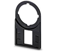 Phoenix 827447 - Porte-étiquettes plastique EMP22 (27 x 15) Noir