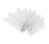 Porte-étiquette PVC pour Dossiers Suspendus, Réutilisable, pour | Visibilité Claire du Contenu, Protection des Documents, Usage Polyvalent, pour Classeurs et Bibliothèques