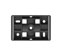 Porte-étiquette Weidmüller LOGIM.-KH. ES 1631640001 Surface d'étiquetage: 90 x 90 mm noir 20 pc(s)