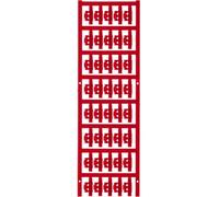 Porte-étiquette Weidmüller SFC 0/21 NEUTRAL RT 1813200000 Surface de marquage: 4.10 x 21 mm rouge 200 pc(s)
