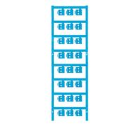 Porte-étiquette Weidmüller SFC 2/12 NEUTRAL BL 1758320002 Surface d'étiquetage: 5.80 x 12 mm bleu 120 pc(s)