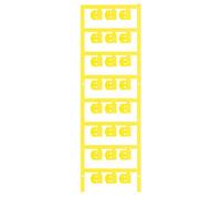 Porte-étiquette Weidmüller SFC 2/12 NEUTRAL GE 1758320004 Surface de marquage: 5.80 x 12 mm jaune 120 pc(s)