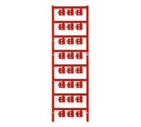 Porte-étiquette Weidmüller SFC 2/12 NEUTRAL RT 1758320003 Surface de marquage: 5.80 x 12 mm rouge 120 pc(s)