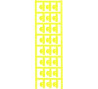 Porte-étiquette Weidmüller SFC 2/21 NEUTRAL GE 1805780000 Surface de marquage: 5.80 x 21 mm jaune 120 pc(s)
