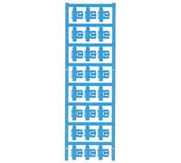 Porte-étiquette Weidmüller SFC 2.5/21 MC NE BL 1062090000 Surface de marquage: 5.80 x 21 mm bleu 120 pc(s)