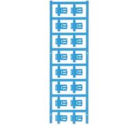 Porte-étiquette Weidmüller SFC 3/21 MC NE BL 1025300000 Surface de marquage: 5 x 21 mm bleu 80 pc(s)