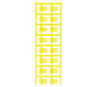 Porte-étiquette Weidmüller SFC 3/21 MC NE GE 1025270000 Surface d'étiquetage: 5 x 21 mm jaune 80 pc(s)