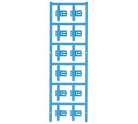 Porte-étiquette Weidmüller SFC 3/30 MC NE BL 1025340000 Surface de marquage: 5 x 30 mm bleu 60 pc(s)