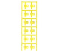 Porte-étiquette Weidmüller SFC 3/30 MC NE GE 1025320000 Surface de marquage: 5 x 30 mm jaune 60 pc(s)