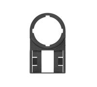Porte-étiquette Weidmüller SM-H 27/18 SW 1716630000 Surface de marquage: 27 x 18 mm noir 25 pc(s)