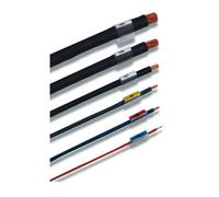 Porte-étiquette Weidmüller TM 2/18 HF/HB 1719810000 Surface de marquage: 6.4 x 18 mm transparent 1000 pc(s)