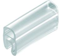 Porte-étiquette Weidmüller TM 201/20 V0 1798580000 Surface de marquage: 5 x 20 mm transparent 1000 pc(s)