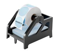 Porte-Étiquettes Thermique 2-En-1 Munbyn, Compatible Avec Les Etiquette Thermique 4x6",Étiquettes,Rouleau Etiquettes Autocollantes,Petites Étiquettes Continues, Compatible Avec Phomemo,Itari. Noir