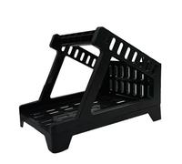 Porte-étiquettes thermiques - 19 x 15 x 15 cm - Distributeur d'autocollants pour rouleaux et éventails pliants avec support autocollant fragile | Porte-rouleau d'étiquettes thermiques multifonction