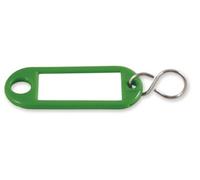 Porte-étiquettes vert avec esse paquet de 100 - - 7122/13V