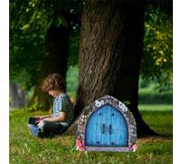 Porte Féerique Miniature, Décoration Extérieure, Sculpture, Décoration Murale pour Chambre d'enfants, Arbres, Accessoire de Jardin (GenericFMulpE-10345369)