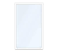 Porte-fenêtre 120x200 cm, pvc, aluplast IDEAL 4000, blanc, 1 vantail, vitrage fixe, configuration personnalisée