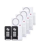 Porte fenêtre entrée sécurité ABS télécommande sans Fil Alarme antivol capteur magnétique système d'alerte de Porte Kit de Protection à Domicile(K)
