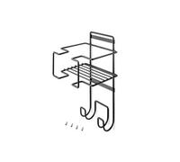 Emuca Porte-fer et planche à repasser – Acier – Gris anthracite