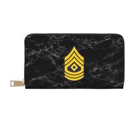 Porte-Feuille en Cuire L'Armée Américaine d'abord Porte Monnaie Femme Imprimé Coin Purse Wallet Élégant Fille Pochette pour Garcon, Fille, Enfant