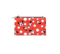 Porte Feuille Loungefly - Mickey - Minnie Mouse à Pois Rouge Rouge G