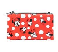 Porte Feuille Loungefly - Mickey - Minnie Mouse à Pois Rouge Rouge G