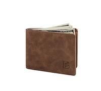 Porte Feuille Pour Homme Porte Carte Homme Portefeuille Noir Monnaie Personnalisé Cuir En Portefeuilles Grand format Et Wallet Rétro Petit Mini Coffret Simili Tissu Souple Paysage Portemonnaie Fin