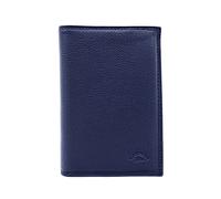 Porte Feuille Unisexe Katana en Cuir 3 Volets Taille Moyenne réf 753019 (5 coul. disp.) (Bleu Marine)
