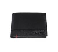 ZippoNappa Zweifachgefaltete Geldbörse SchwarzhommePortefeuillesNoir (Schwarz) 2x9x12 Centimeters (B x H x T)