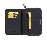 PORTE FEUILLES COMPAGNON CUIR NOIR LOMMY