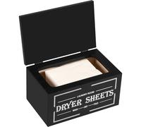 Porte-Feuilles de séchage en Bois avec Couvercle de capacité - Résistant à la poussière - Distributeur de Feuilles de Papier Doux - Accès Facile au sèche-Linge Polyvalent - Pratique en tôle