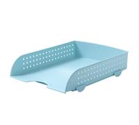 Porte-Fichiers Pratique En 3 Couleurs, Bac À Papier A4, Organisateur De Documents, Gadget, Boîte De Rangement De Fichiers Légère, Empilable Pour La Maison