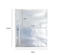 Porte-Fichiers Transparent",Classeur De Documents Bricolage,Stockage De Photos,S De Recharge,Fournitures De Bureau,Cahier À 3/6 Trous,Cuir Chevelu At,A5,Horizon,A7,"10 Pièc - Type Transparent 2hole-2