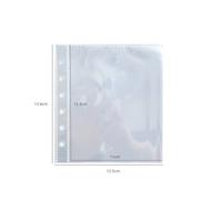Porte-Fichiers Transparent",Classeur De Documents Bricolage,Stockage De Photos,S De Recharge,Fournitures De Bureau,Cahier À 3/6 Trous,Cuir Chevelu At,A5,Horizon,A7,"10 Pièces - Type A7-1