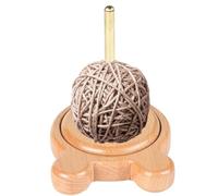 Porte-fil avec mécanisme rotatif en métal | Porte-fil à tricoter de qualité supérieure, axe rotatif pour un déroulement uniforme du fil, idéal pour le crochet, le tissage, la broderie, les accessoires