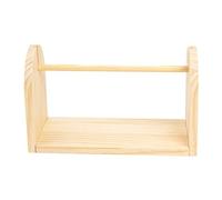 Porte-fil - Axe de fil à fil, organisateur de fil en bois | Support de fil à crochet polyvalent, mécanisme tourbillon, support rotatif pour tricot, broderie et bricolage, couleur bois