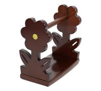 Porte-fil - Distributeur de fil horizontal - Support magnétique de fil à tricoter - Distributeur de broche en bois - Outil de support pour femme, mère, tricoteur, amateur de crochet