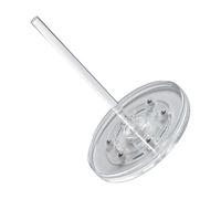 Porte-fil - Distributeur de fil - Support de boule de fil acrylique - Support de rangement portable pour pelotes de fil - Support amovible pour crochet
