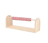 Porte-fil en bois - Organisateur de rangement de ruban horizontal en bois | Distributeur de fil à crochet | Support de bobine lisse pour les amateurs, les artistes, la maison, l'atelier, la salle d'ar